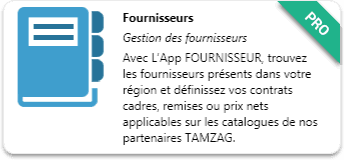 Fournisseurs