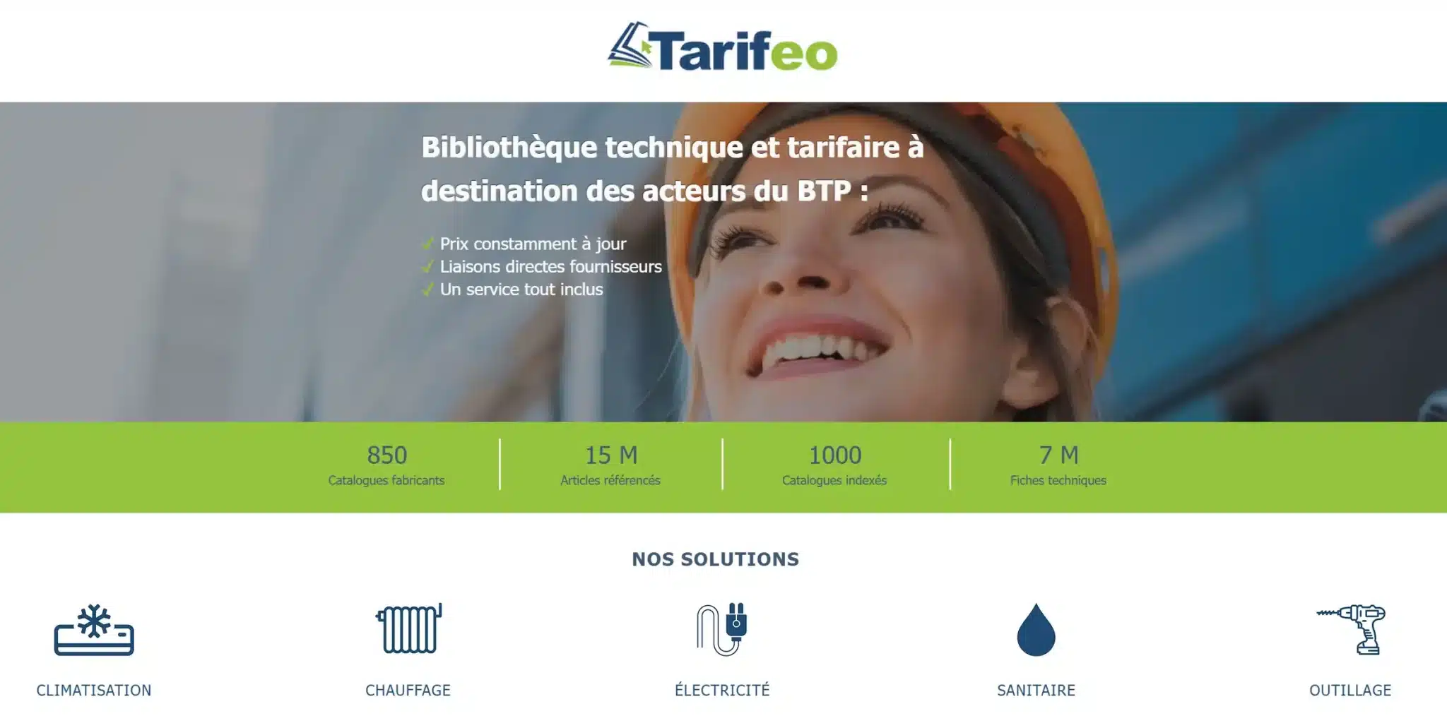 Site web Tarifeo